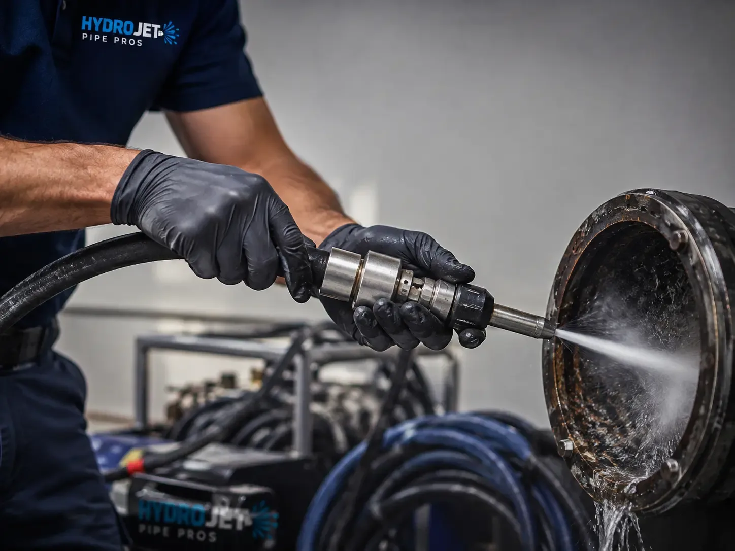 Hydro Jet Pipe Descaling in Burlingame, CA